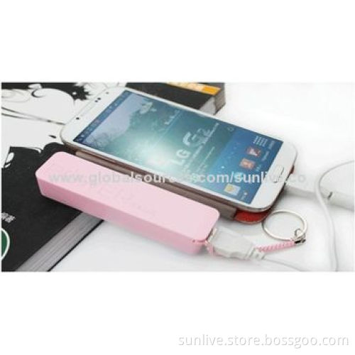 Mini Portable Perfume Power Banks for Phones, 2,600mAh Capacity